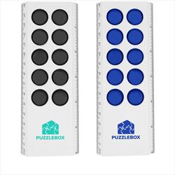 SH55228 6 Push Pop Stress Reliever Ruler With Custom Imprint